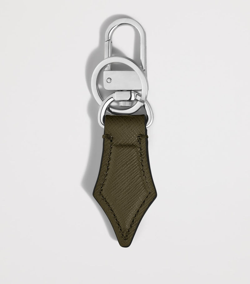 Montblanc nib keyring leather 12cm, UK version