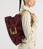 Balmain suede Anthem shoulder bag medium - British product