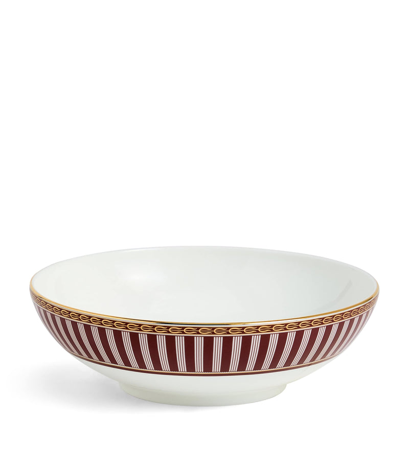 Wedgwood Red Splendour cereal bowl 18cm (British brand)