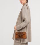 Bvlgari Serpenti Forever small cross-body bag in karung leather, imported from the UK