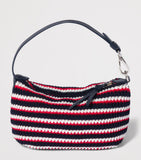 Miu Miu crochet leather logo pouch, UK version