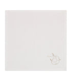Dea Linen embroidered scroll napkin 45cm x 45cm - British product