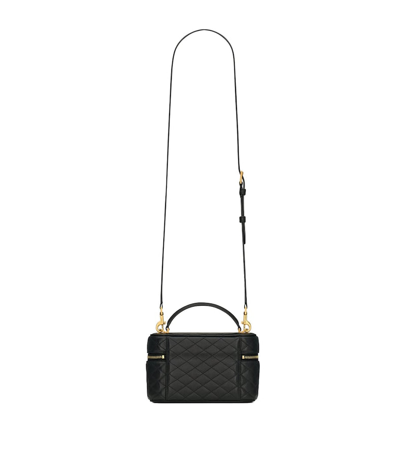 Saint Laurent Mini Gaby quilted top-handle bag (British brand)
