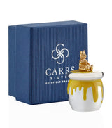 Harrods Carrs Sterling Silver Runny Honey Keepsake Box- Buy online at McGrocer