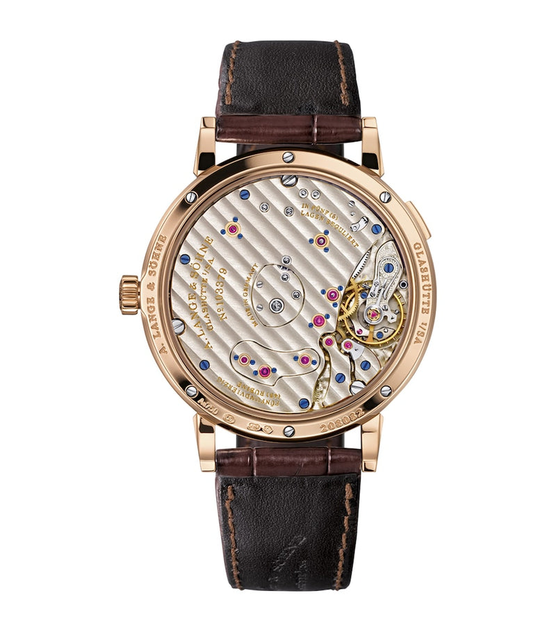 A. Lange & Söhne Lange 1 Moon Phase rose gold watch 41mm (British brand)
