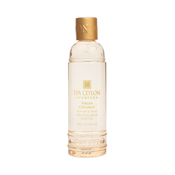 SPA CEYLON Virgin Coconut Body Oil 100ml (British brand)