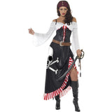 Superdrug Smiffys Sultry Swashbuckler Black Costume Outfit- Buy online at McGrocer