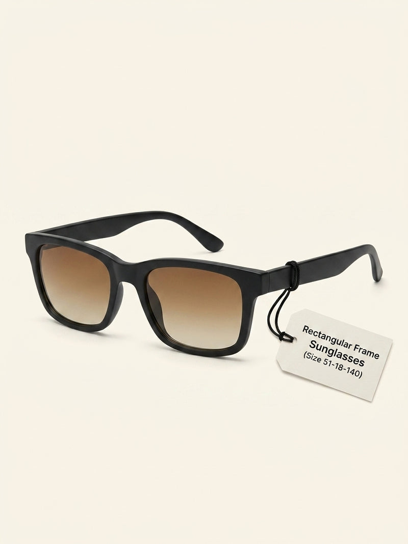 Celine rectangular gradient sunglasses black brown acetate, imported from the UK