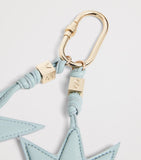 Yves Salomon lamb leather star keyring (British brand)