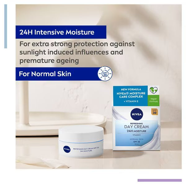 NIVEA Refreshing Day Cream 50ml imported from the UK