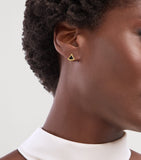 Bvlgari Divas' Dream yellow gold onyx diamond earrings, imported from the UK