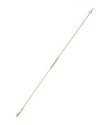 Harrods Chopard Rose Gold and Diamond Ice Cube Bracelet 19.6cm- Buy online at McGrocer