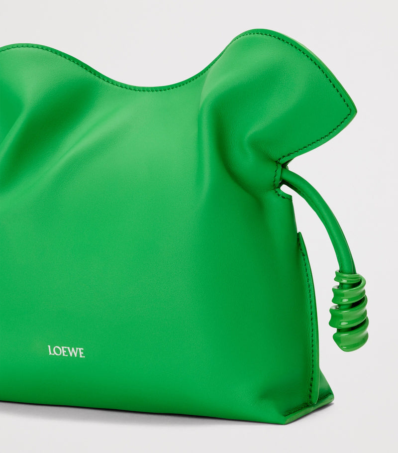 LOEWE mini leather Flamenco purse (British brand)