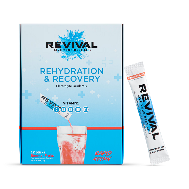 Revival hydration powder Summer Fruits 12 pack - British product