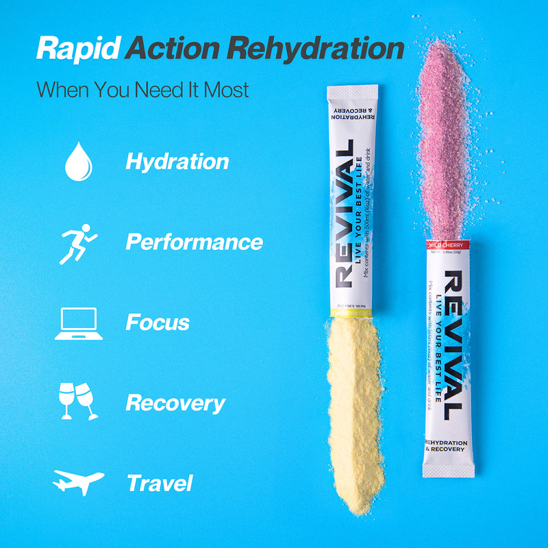 Revival hydration powder Summer Fruits 12 pack - British product
