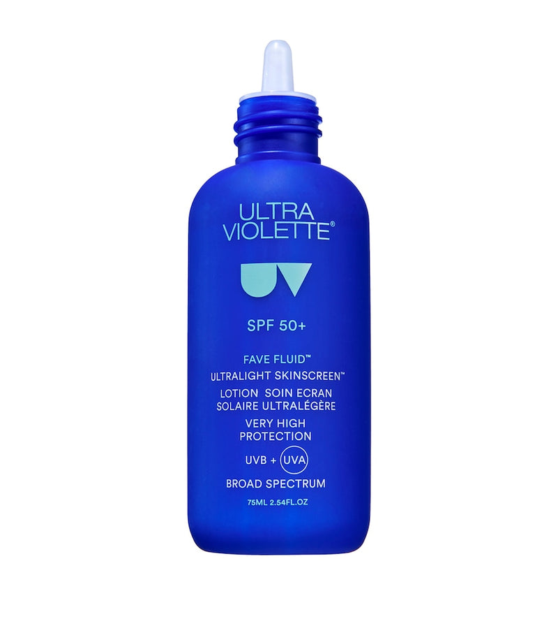 Ultra Violette Fave Fluid SPF 50+ Ultralight Skinscreen 75ml (British brand)