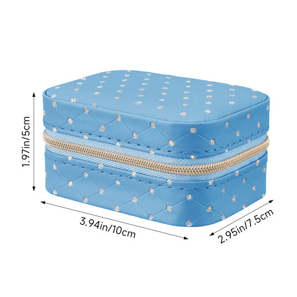 Livingandhome travel jewellery box compact, UK version