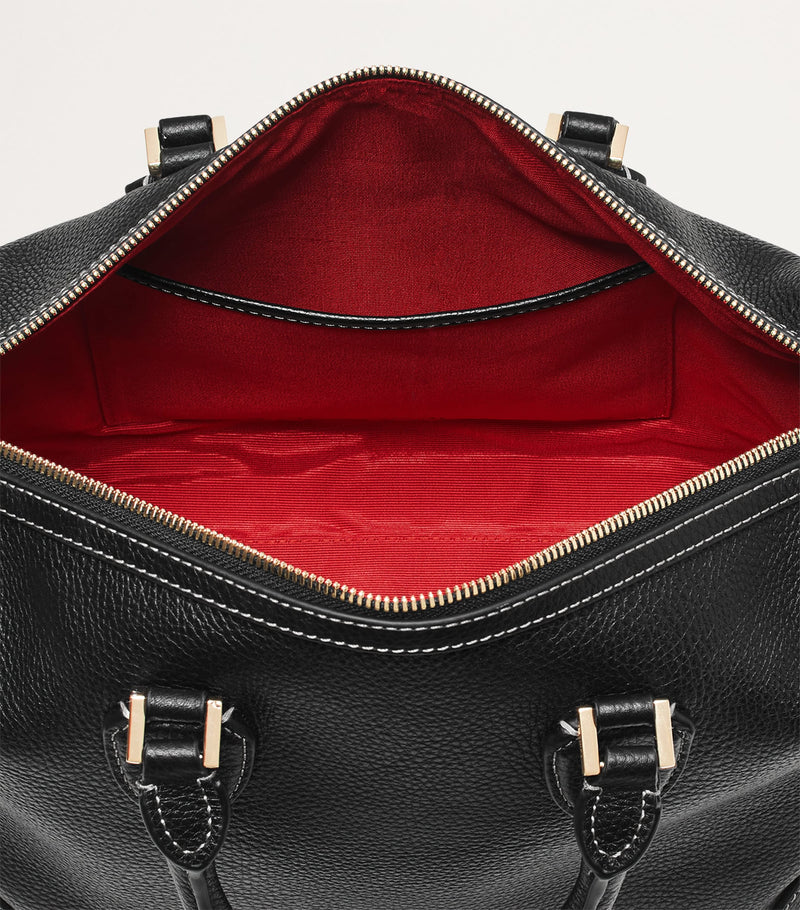 Aspinal of London Hudson bowling bag leather midi, UK version