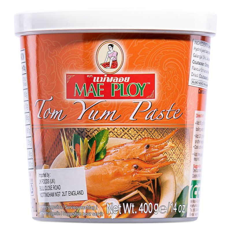 Mae Ploy Tom Yum Paste for soups (British brand)