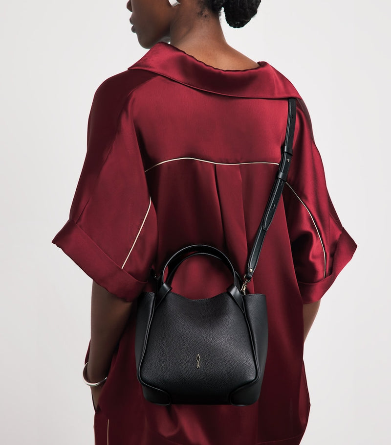 Christian Louboutin Bettina mini leather tote bag (British brand)