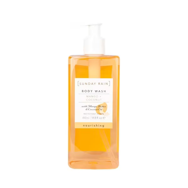 Sunday Rain Body Wash Mango & Coconut (British brand)