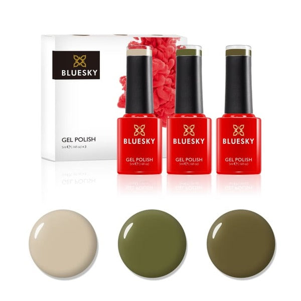 Bluesky Mini Trio Gel Nail Polish First Fall 5ml - British product