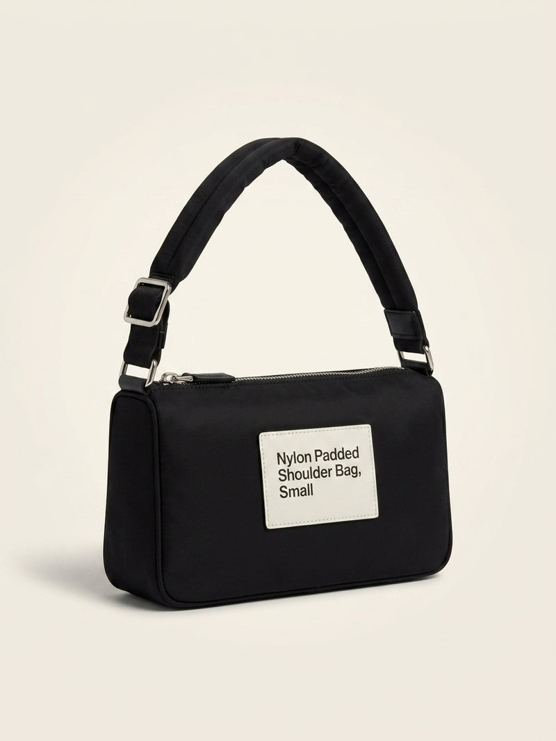 Prada Re-Nylon mini handbag with logo, imported from the UK
