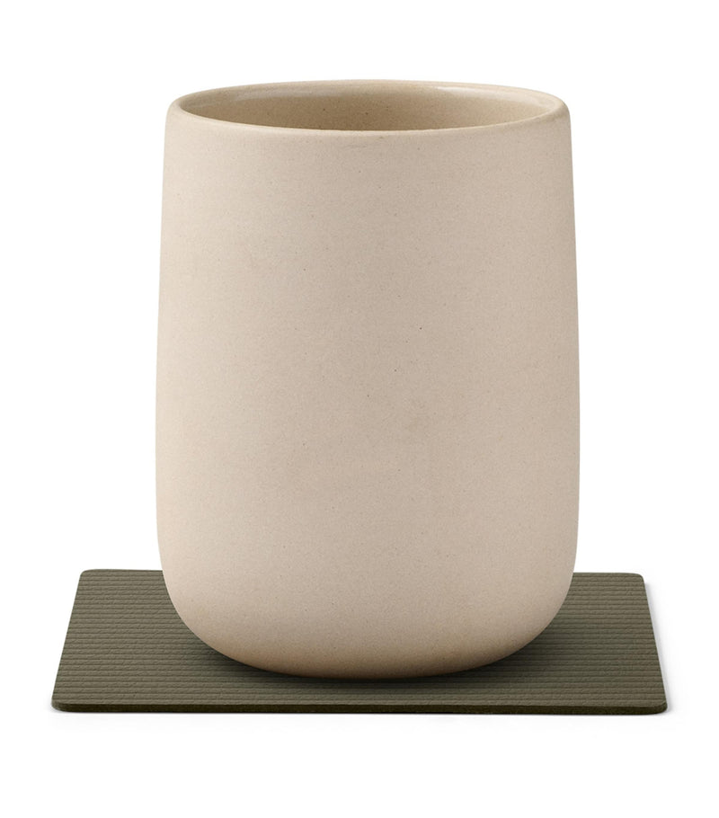 LIND DNA Square Corduroy Coasters Set of 4, UK version