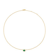 Harrods Monica Vinader Small Gold Vermeil and Onyx Odyssey Necklace- Buy online at McGrocer