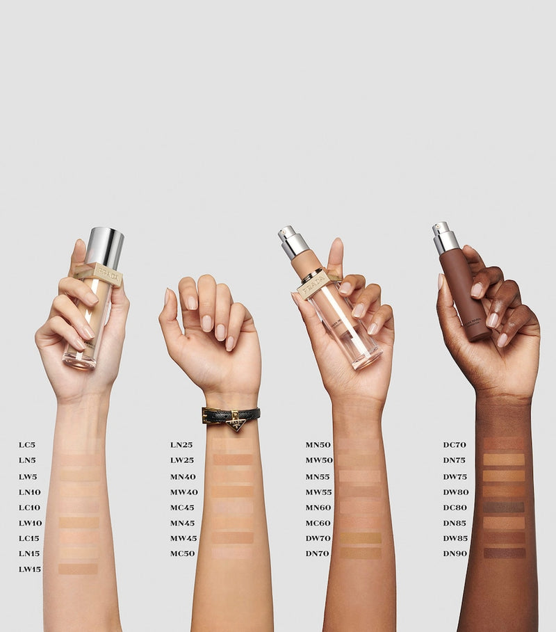 Prada Reveal Skin Optimising Foundation 30ml, imported from the UK
