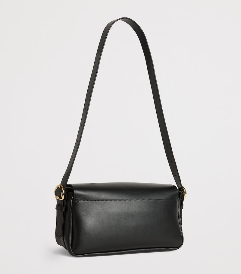 Sandro Paris Le Mambo shoulder bag in smooth leather, UK version