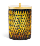 Harrods Zodiac Crystal Lidded Bathroom Bin- Buy online at McGrocer