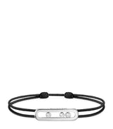 Harrods Messika Care(s) White Gold and Diamond Bracelet (0.26ct)- Buy online at McGrocer