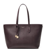 Harrods Aspinal of London Leather East West Tote Bag- Buy online at McGrocer