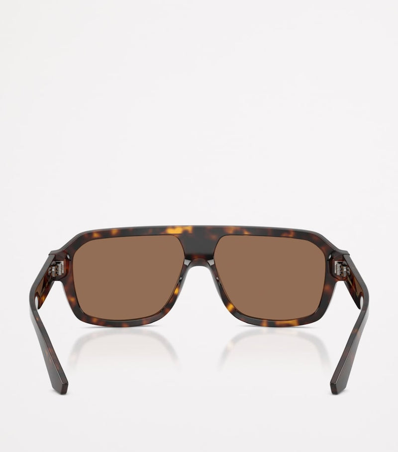 Dolce&Gabbana oversized pilot sunglasses - British product
