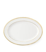 Harrods Ralph Lauren Home Wilshire Oval Porcelain Serving Platter 40cm- Buy online at McGrocer