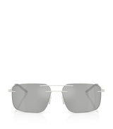 Harrods Moncler Steel Doppler Sunglasses- Buy online at McGrocer