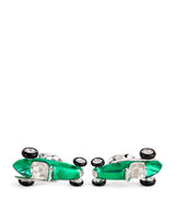 Harrods Deakin & Francis Sterling Silver Racing Car Cufflinks 1cm x 2.9cm- Buy online at McGrocer