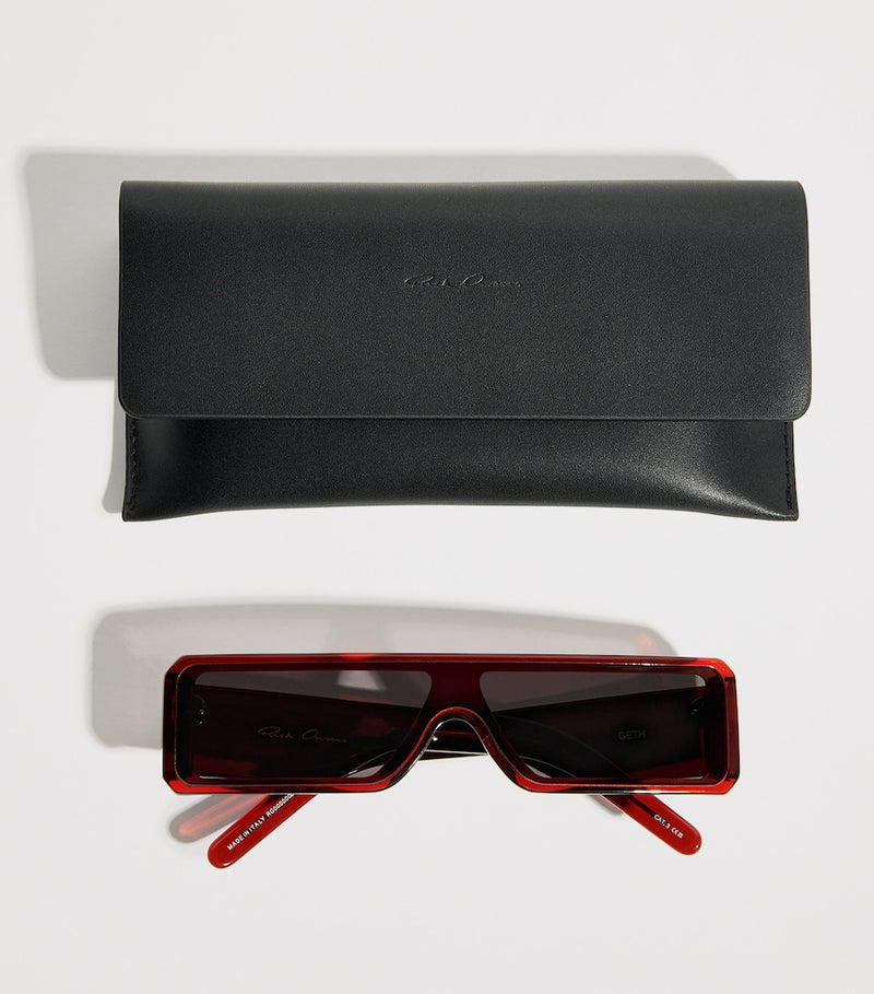 Rick Owens Geth acetate sunglasses, UK version
