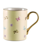Villari Butterfly Mug handpainted porcelain, UK version