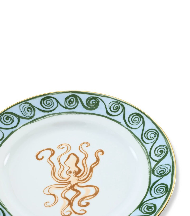 Ginori 1735 porcelain dessert plate Il Viaggio di Nettuno 22cm, UK version