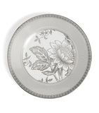 Wedgwood bone china Silver Tonquin plate 20cm (British brand)