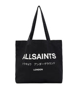 Harrods AllSaints Cotton Underground Tote Bag- Buy online at McGrocer