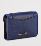 Bvlgari Serpenti Forever karung leather card holder (British brand)