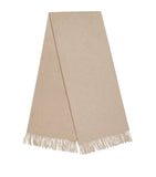 Max Mara cashmere fringed scarf, imported from the UK