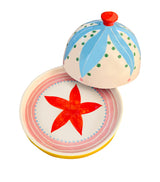Harrods Laetitia Rouget Starfish Butter Dish 16cm- Buy online at McGrocer