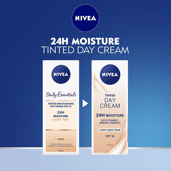 NIVEA tinted day cream Light Skin Tone 50ml imported from the UK