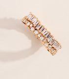 Suzanne Kalan baguette-cut diamond eternity ring, UK version