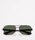 Ray-Ban x Scuderia Ferrari RB8336M square sunglasses, imported from the UK