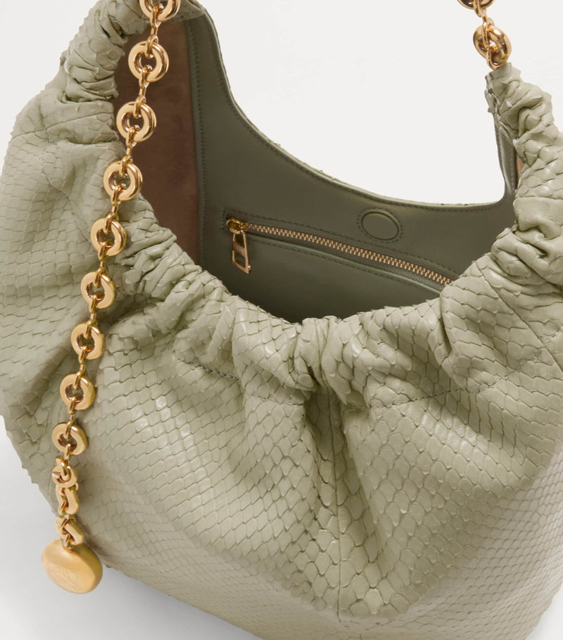 LOEWE small snakeskin squeeze shoulder bag (British brand)